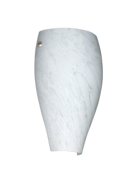 Besa 704319-LED-PN Wall Sconce, Polished Nickel