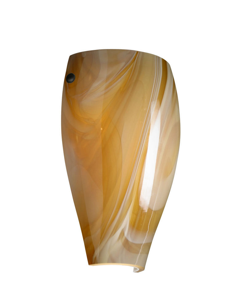 Besa 7043HN-LED-BK Wall Sconce, Black