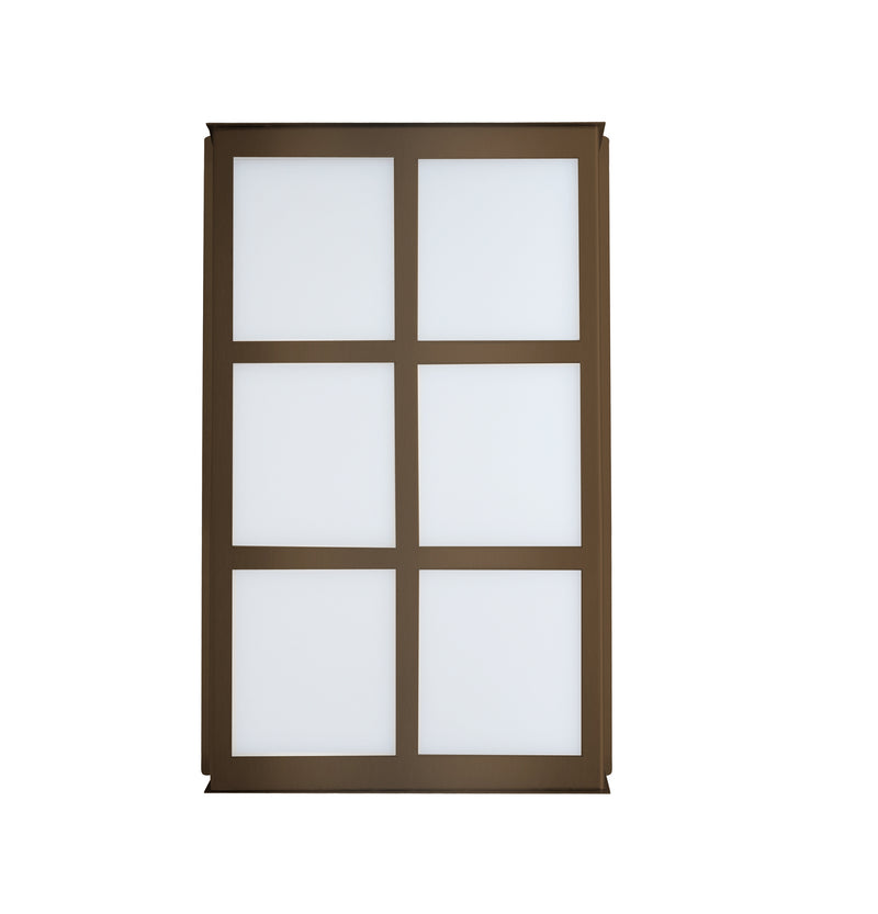Besa BREE16-WA-BR Outdoor Lantern, Bronze
