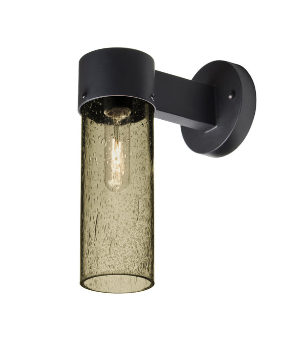 Besa JUNI10LT-WALL-BK Outdoor Wall Sconce, Black