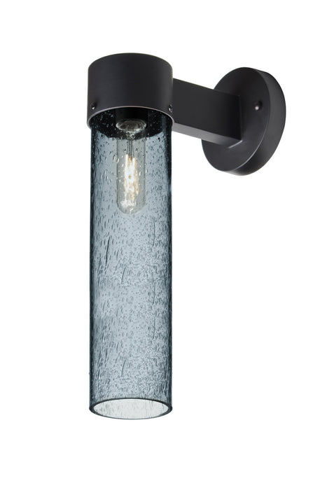 Besa JUNI16BL-WALL-BK Outdoor Wall Sconce, Black
