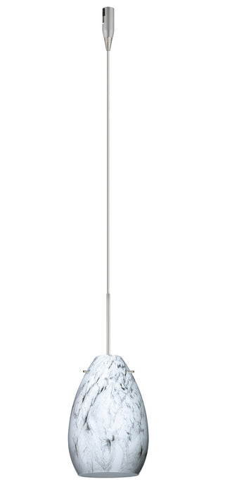 Besa RXP-1713MG-SN Pendant, Satin Nickel