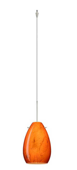 Besa XP-1713HB-SN Pendant, Satin Nickel