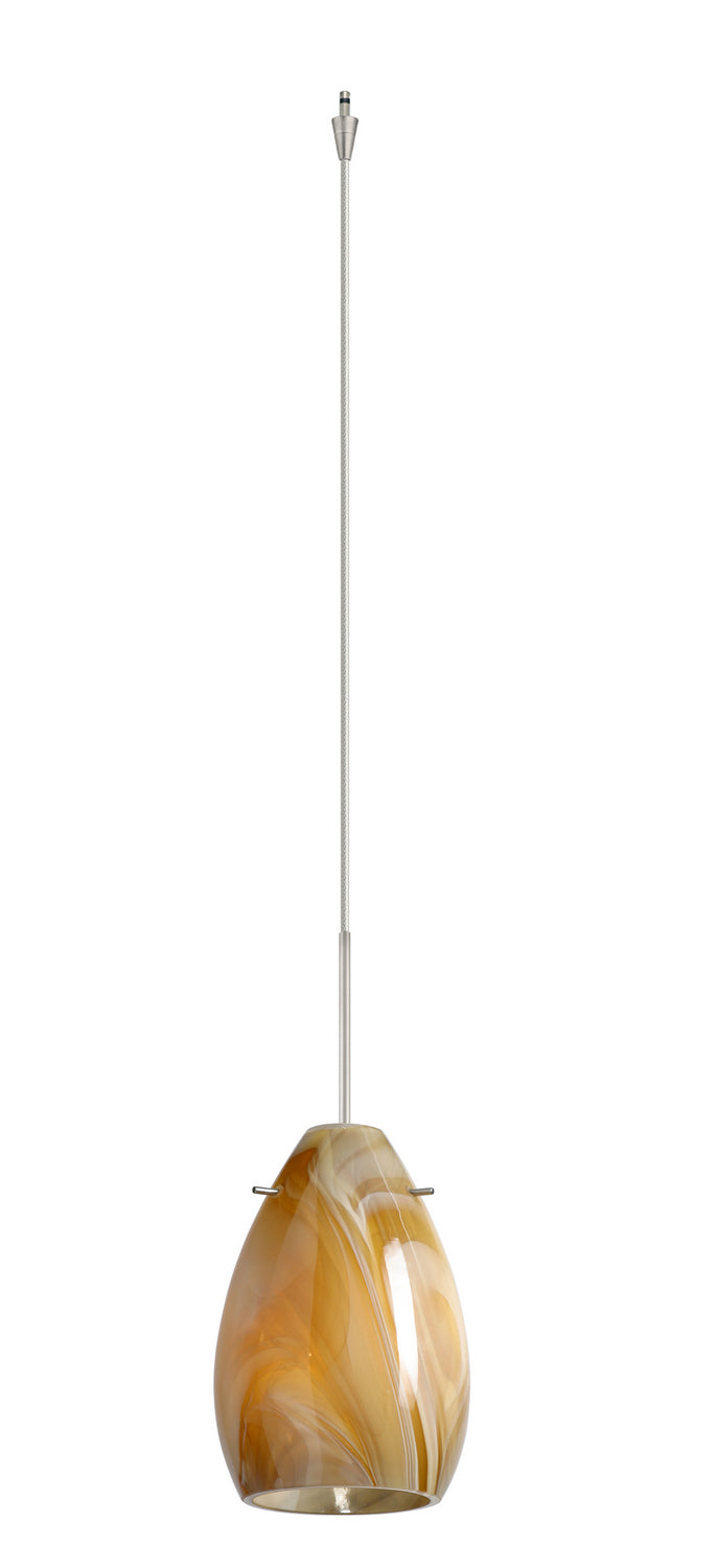 Besa XP-1713HN-SN Pendant, Satin Nickel
