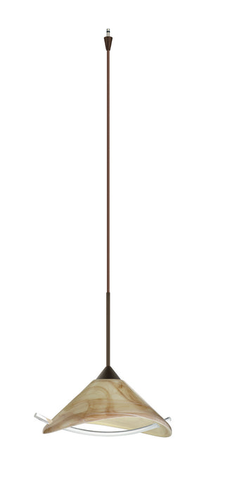Besa XP-181305-BR Pendant, Bronze