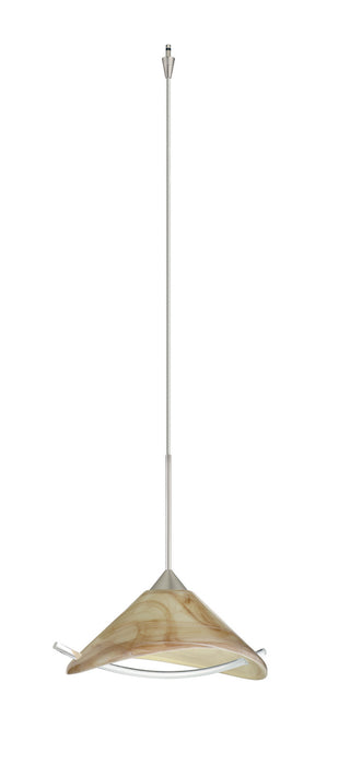 Besa XP-181305-SN Pendant, Satin Nickel