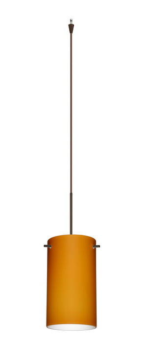 Besa XP-440480-BR One Light Pendant, Bronze