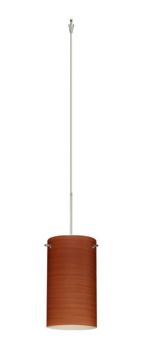 Besa XP-4404CH-SN Pendant, Satin Nickel