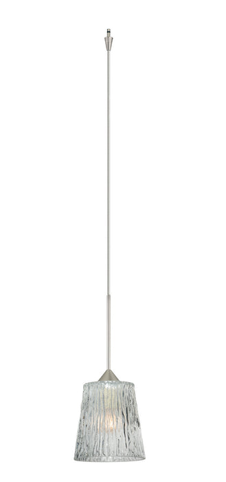 Besa XP-512500-SN Pendant, Satin Nickel