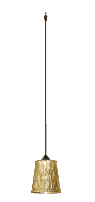 Besa XP-5125GF-BR Pendant, Bronze