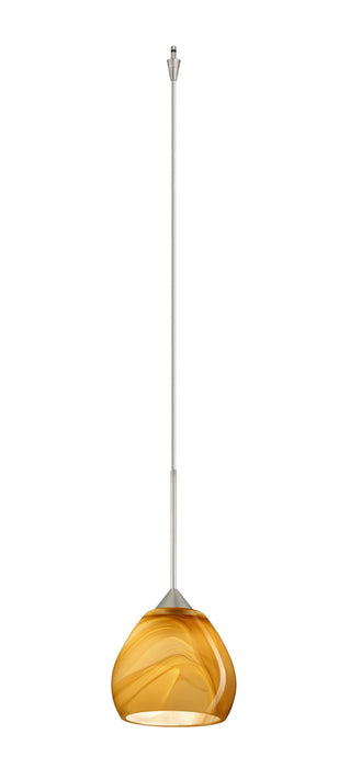 Besa XP-5605HN-SN Pendant, Satin Nickel