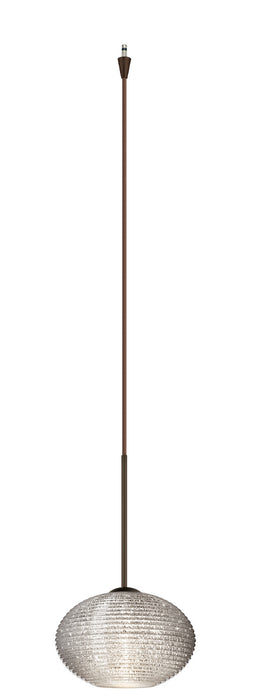 Besa XP-5612GL-BR Pendant, Bronze