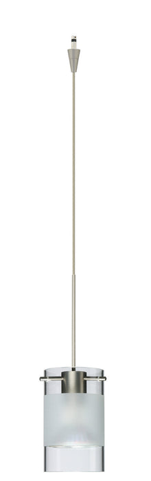 Besa XP-6524EC-SN Pendant, Satin Nickel