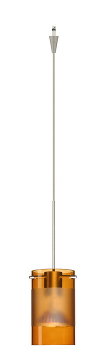 Besa XP-6524EG-SN Pendant, Satin Nickel