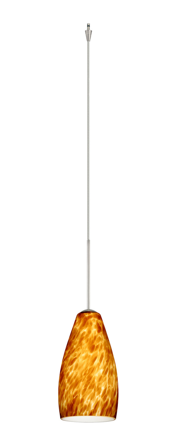 Besa XP-719818-SN Pendant, Satin Nickel