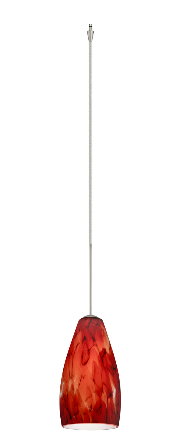 Besa XP-719841-SN Pendant, Satin Nickel