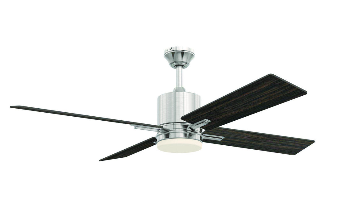Craftmade TEA52BNK4 52"Ceiling Fan, Brushed Polished Nickel