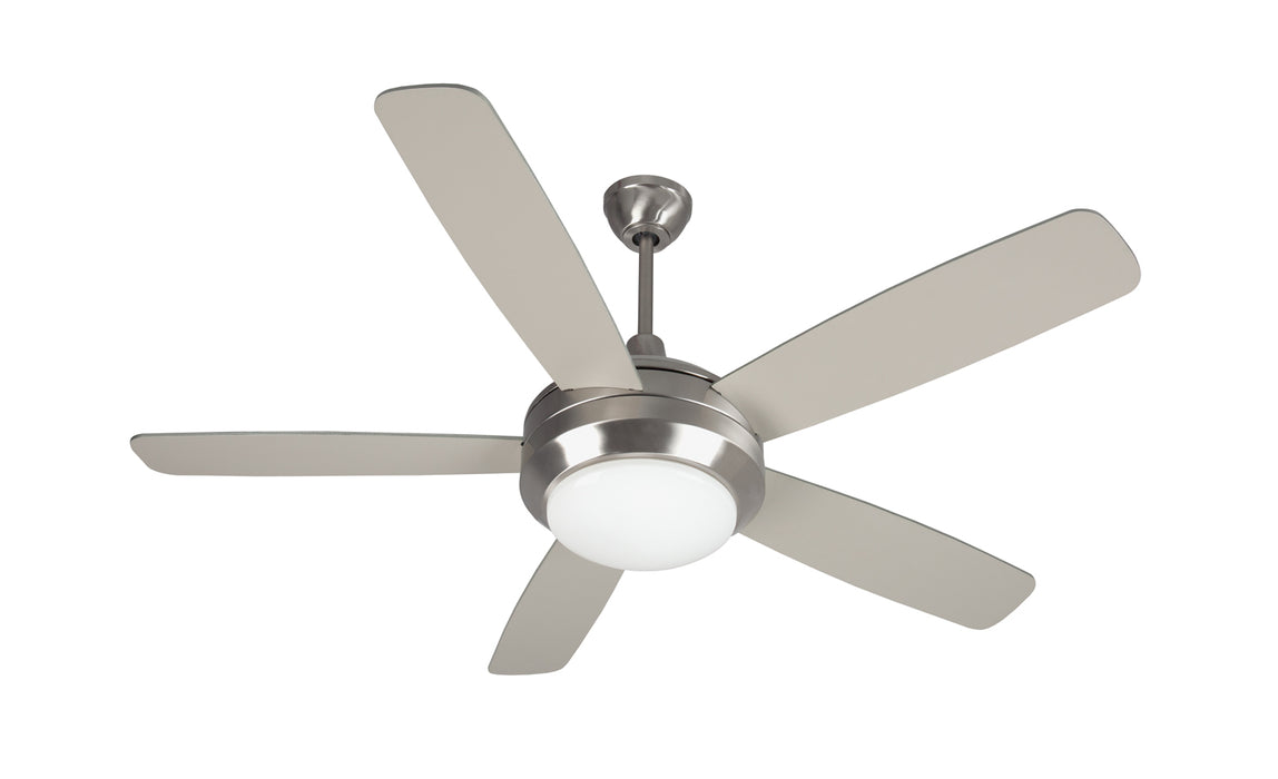 Craftmade HE52BNK5-LED 52"Ceiling Fan, Brushed Polished Nickel