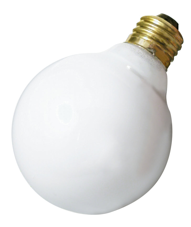 Satco A3640 Light Bulb, Gloss White