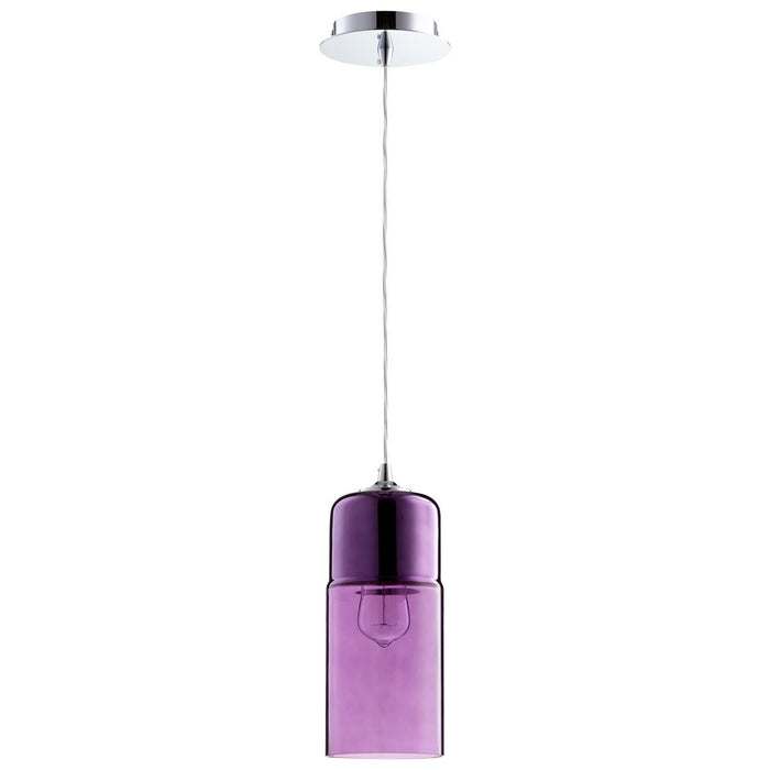 Cyan 08549 One Light Pendant, Chrome
