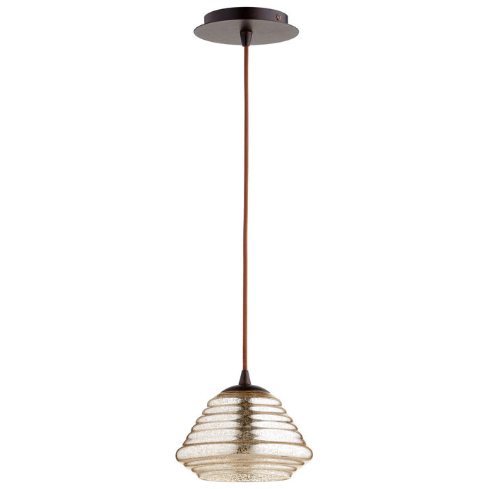 Cyan 08855 One Light Pendant, Oiled Bronze