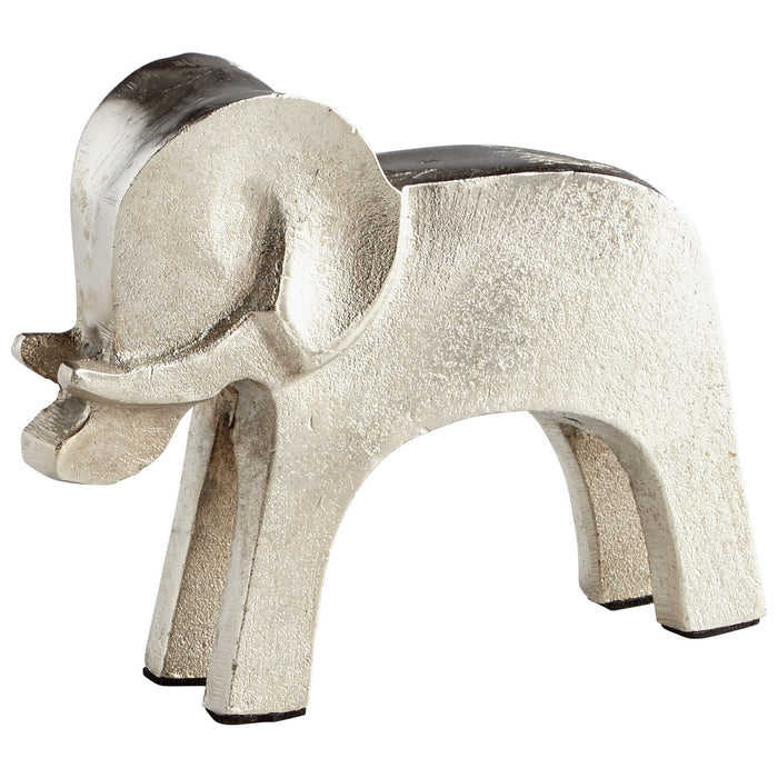 Cyan 08884 Sculpture, Raw Nickel