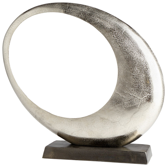 Cyan 08898 Sculpture, Raw Nickel