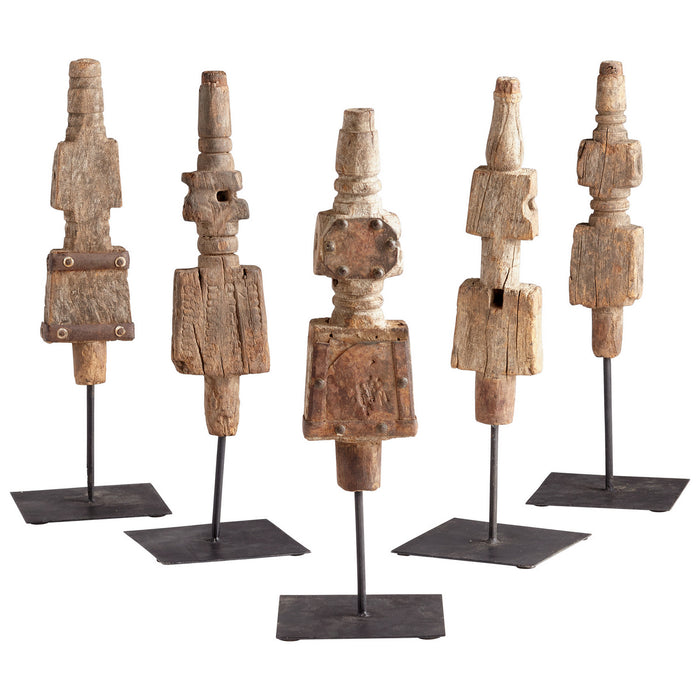 Cyan 08912 Sculpture, Rustic