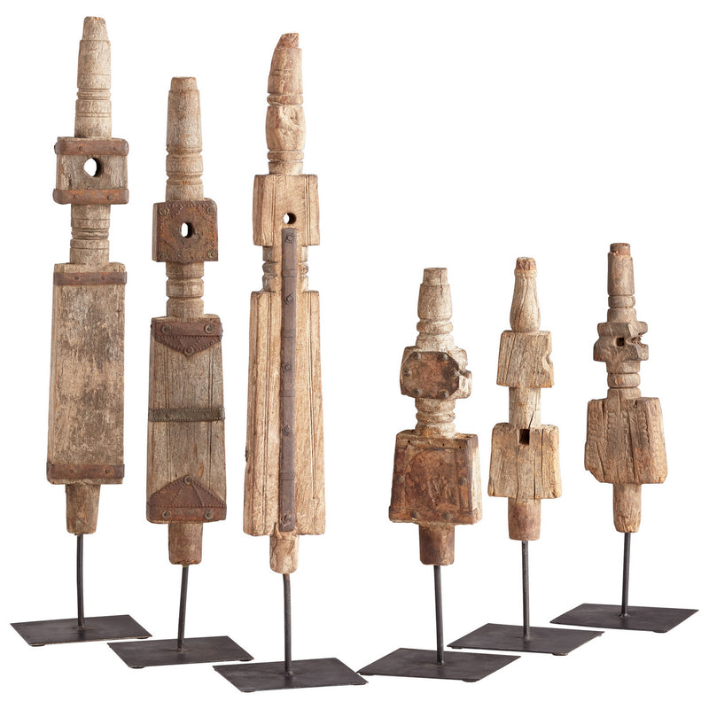 Cyan 08913 Sculpture, Rustic