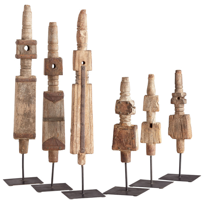 Cyan 08913 Sculpture, Rustic