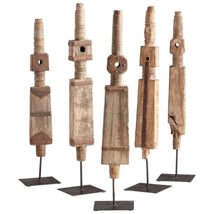 Cyan 08913 Sculpture, Rustic