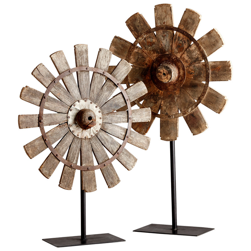 Cyan 08915 Sculpture, Rustic