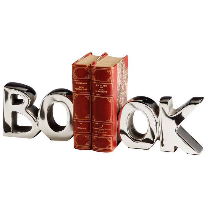 Cyan 08944 Bookends, Nickel