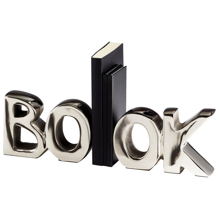 Cyan 08944 Bookends, Nickel