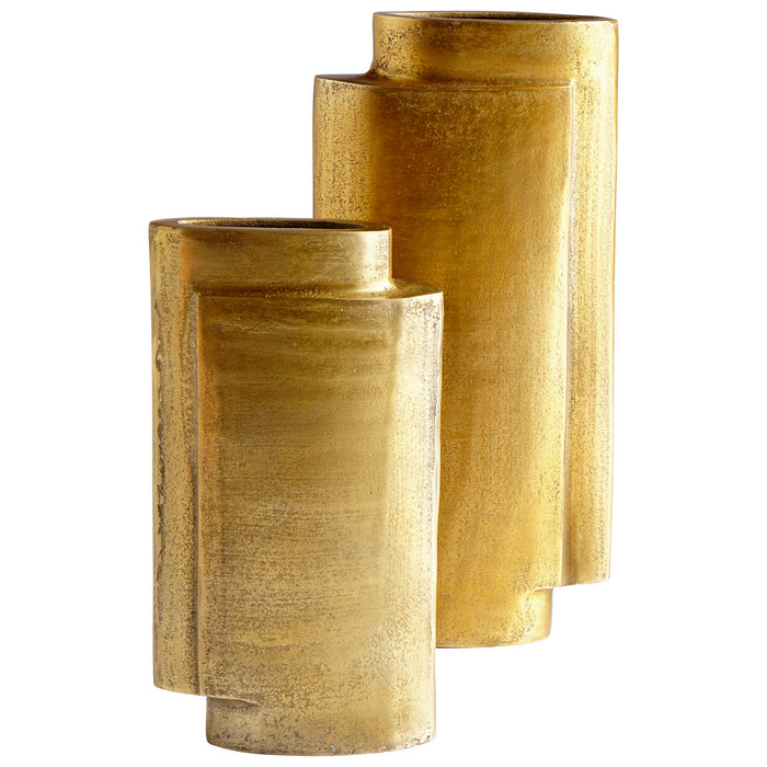 Cyan 08952 Vase, Antique Brass