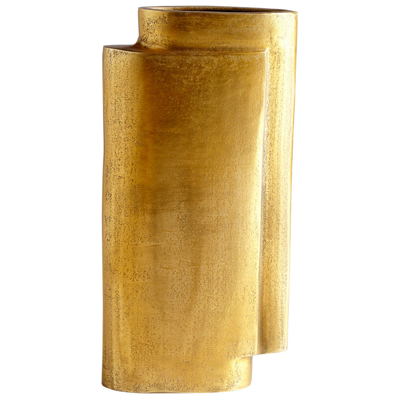 Cyan 08952 Vase, Antique Brass