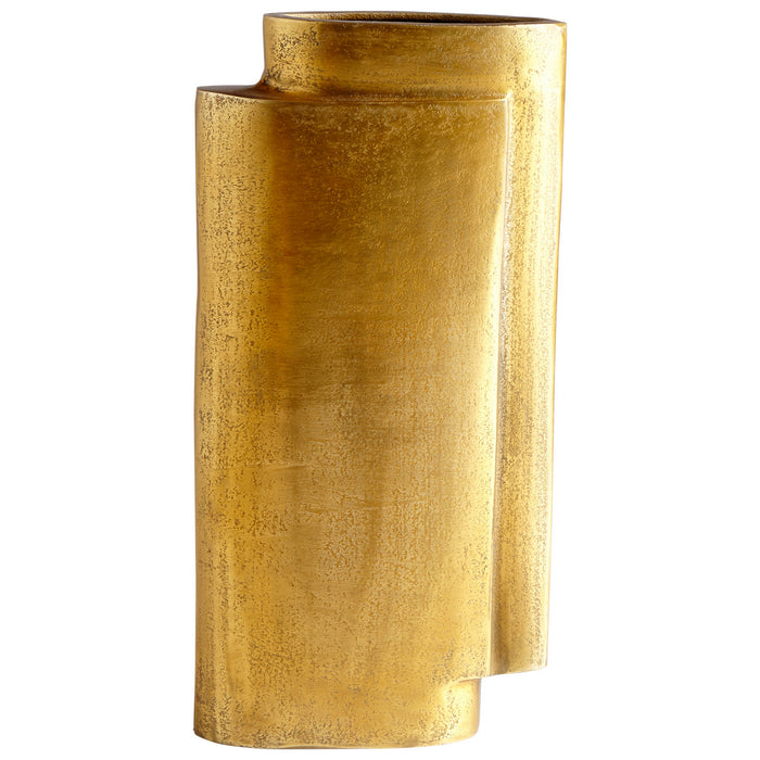 Cyan 08952 Vase, Antique Brass