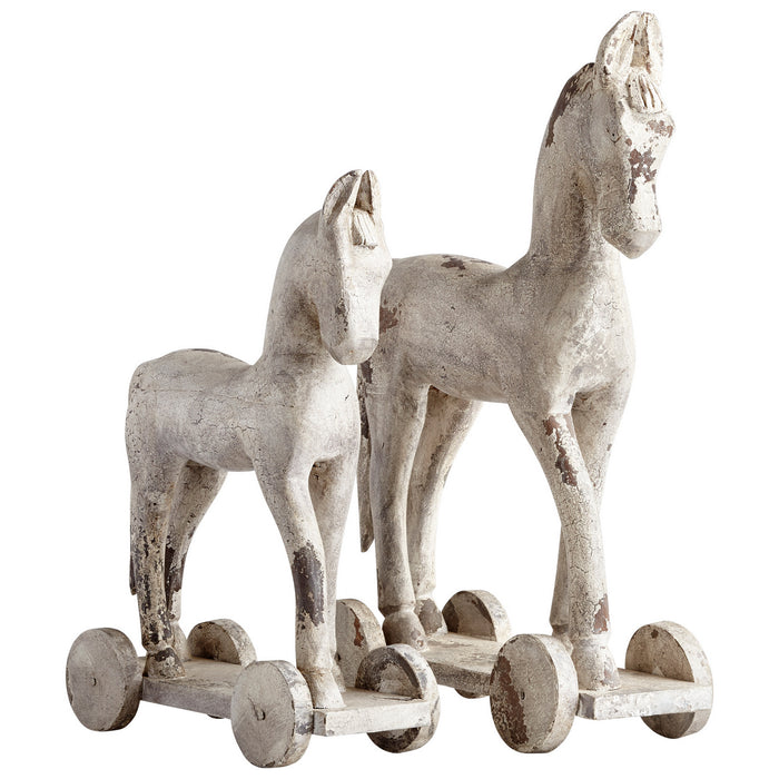 Cyan 08964 Sculpture, Antique White