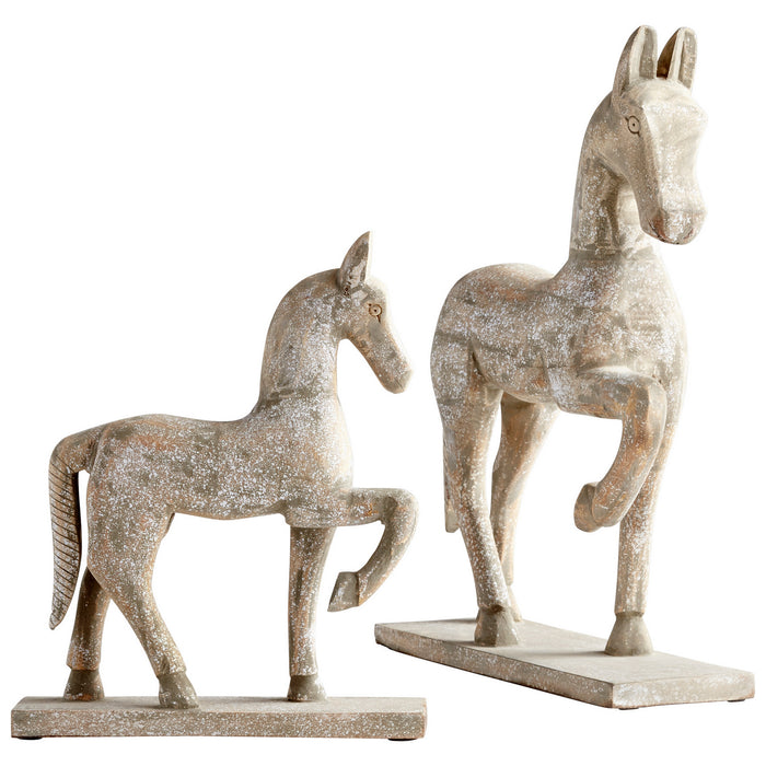 Cyan 08970 Sculpture, Antique French White