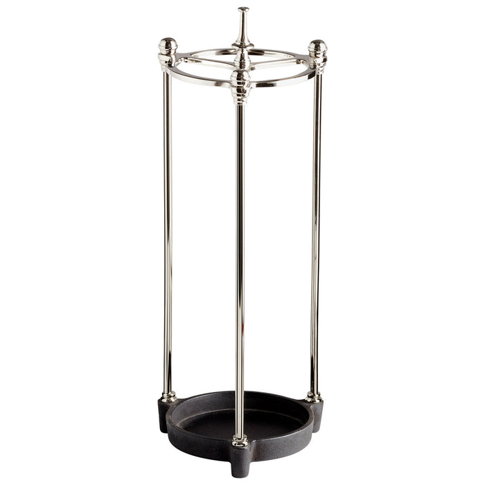 Cyan 08975 Umbrella Stand, Nickel