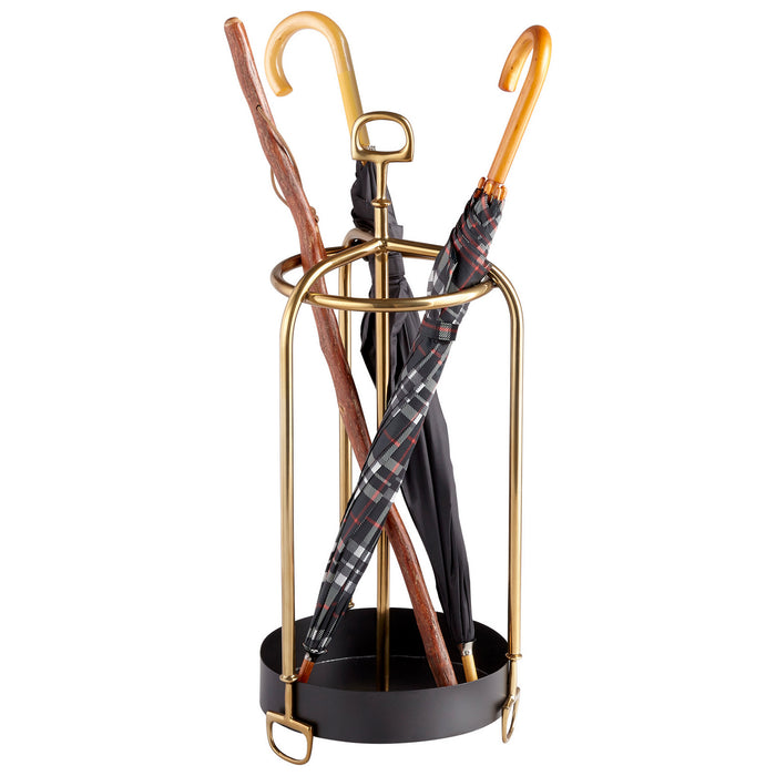 Cyan 08980 Umbrella Stand, Brass