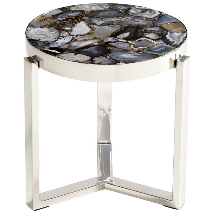 Cyan 08985 Side Table, Nickel