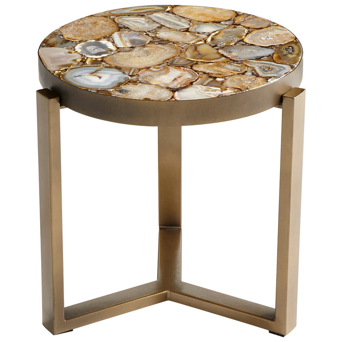 Cyan 08986 Side Table, Antique Brass