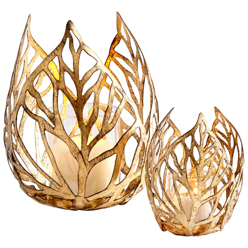 Cyan 09051 Candelabra, Antique Gold