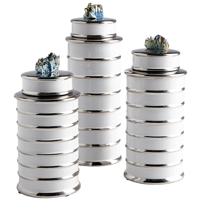 Cyan 09084 Container, White