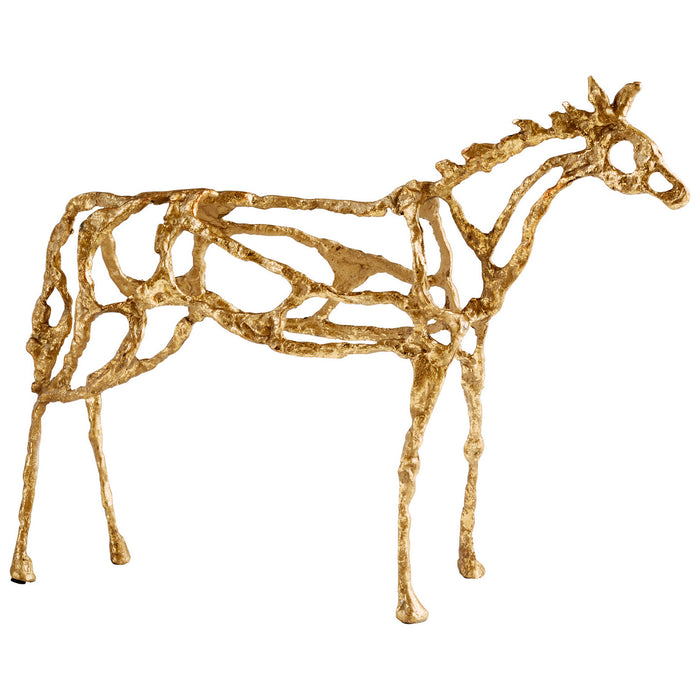 Cyan 09098 Sculpture, Gold