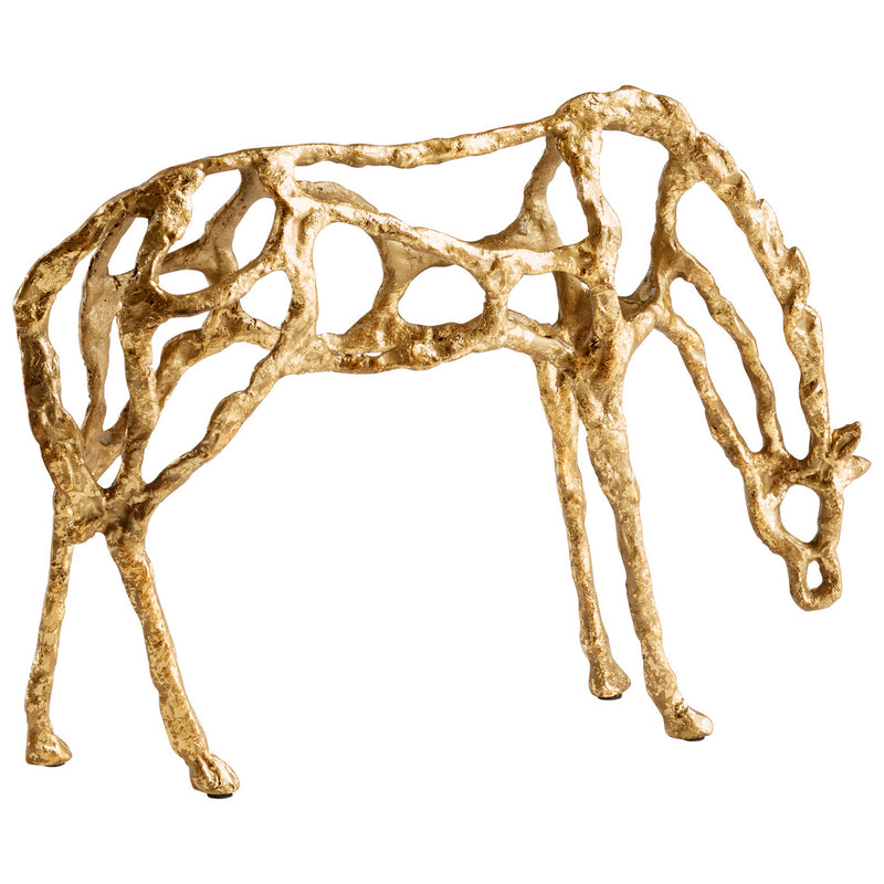 Cyan 09099 Sculpture, Gold