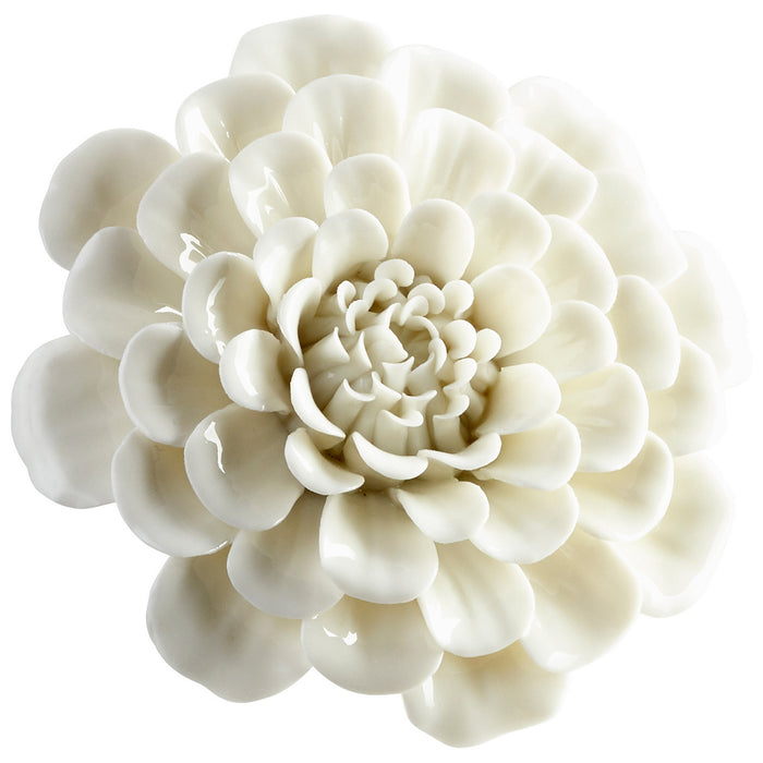 Cyan 09107 Wall Decor, Off White Glaze