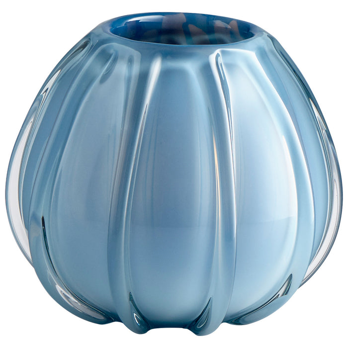 Cyan 09195 Vase, Blue
