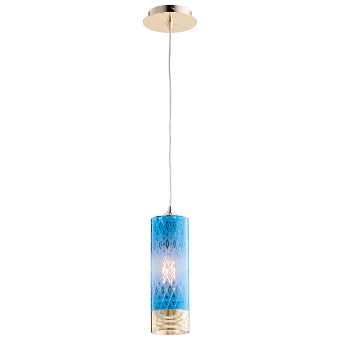 Cyan 09241 One Light Pendant, Gold
